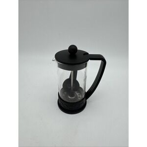 Bodum THE ORIGINAL FRENCH PRESS Coffee 12 Ounce Black Travel Size 1 Cup - EUC